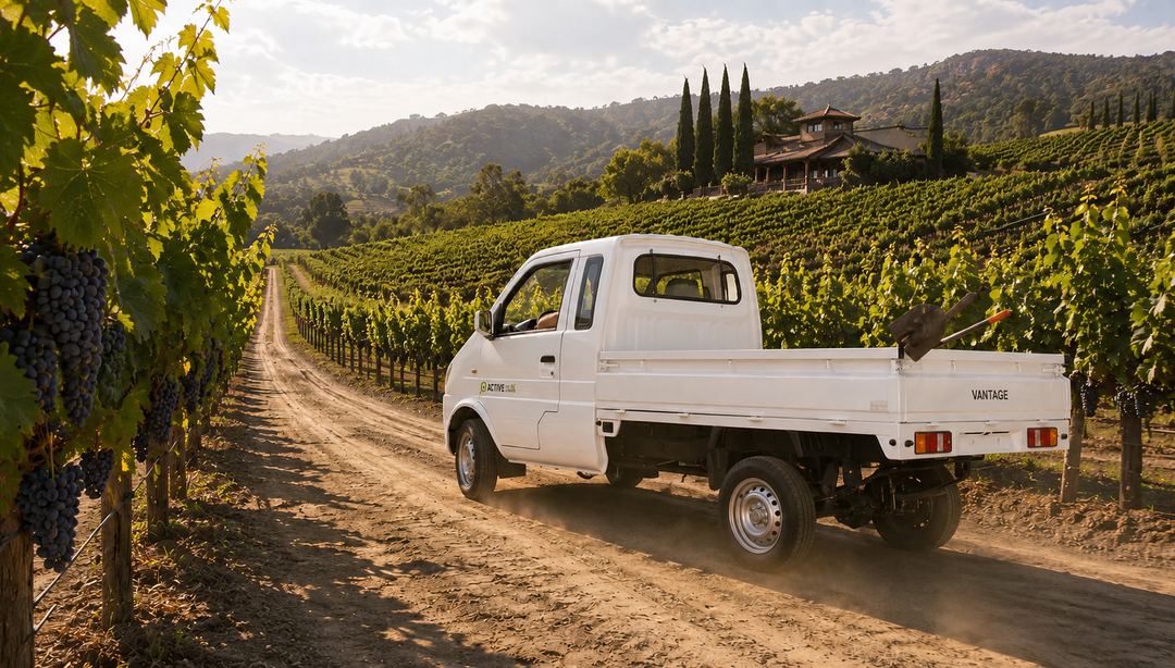 Sustainable Vineyards With Electric LSVs
