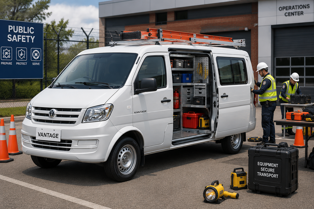Vantage Vehicle LSV Van for Public Safety